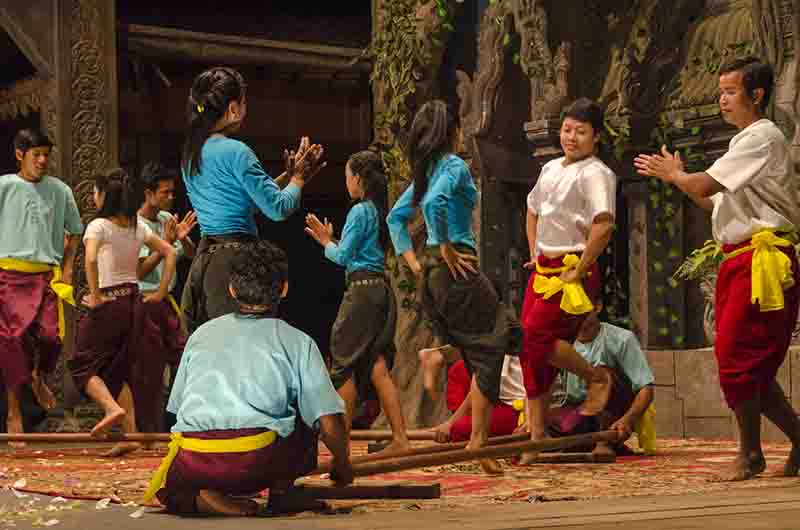 57 - Camboya - Siem Reap - danzas tradicionales